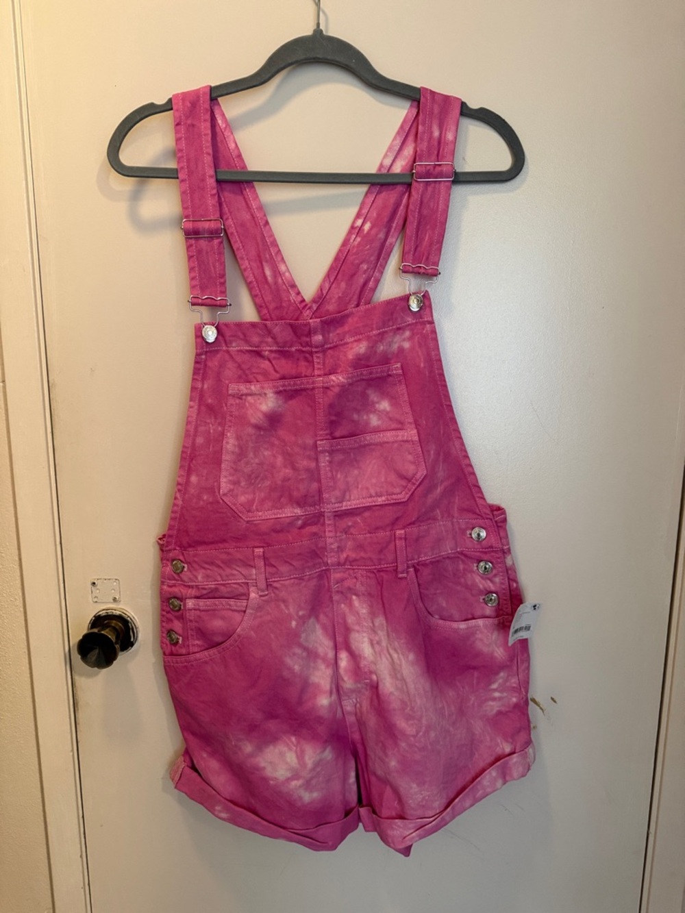 We The Free women’s Pink Tie-Dye Short Romper